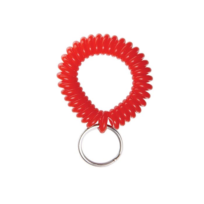 Red Wrist Coil w/ Split Ring