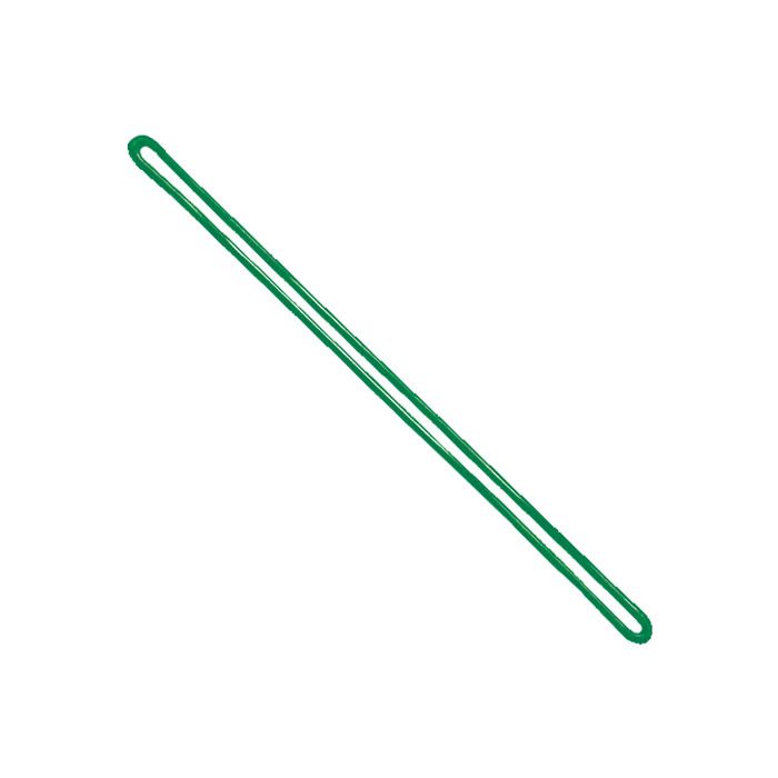 9'' Green Flexible Plastic Loop Straps 
