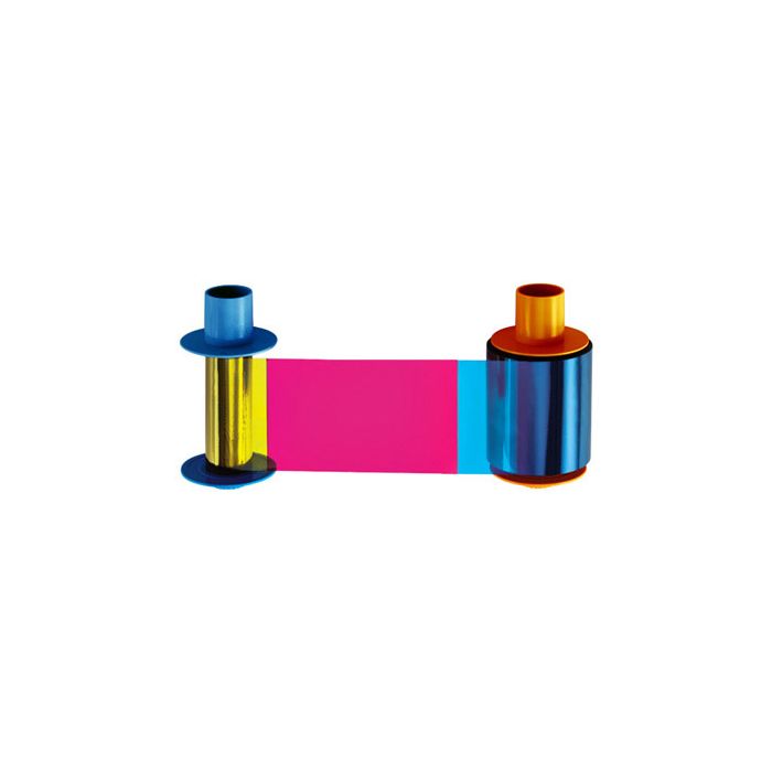 Fargo Half Panel YMCKO Color Ribbon - 45214