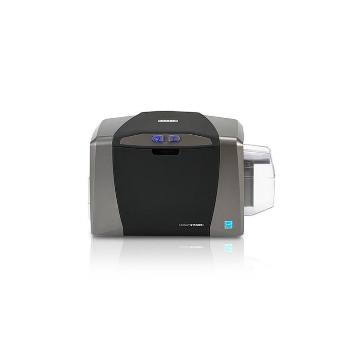 Fargo DTC1250e ID Card Printer with Magnetic Stripe & Omnikey 5121/5125 Encoders - Single-Sided - DISCONTINUED
