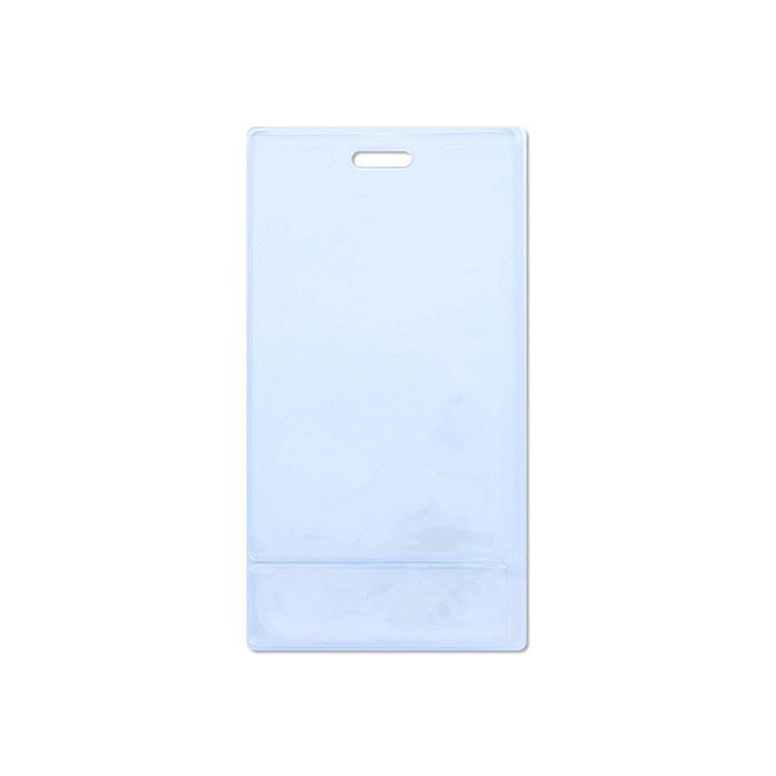 Flexible Vinyl - Vertical - Clear Badge Holder 