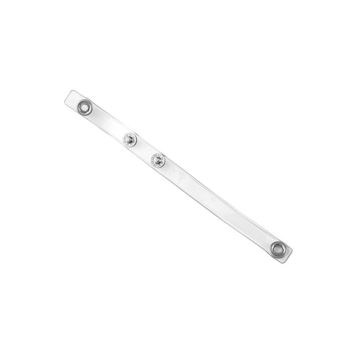 1.50'' Clear Vinyl Badge Belt Strap 