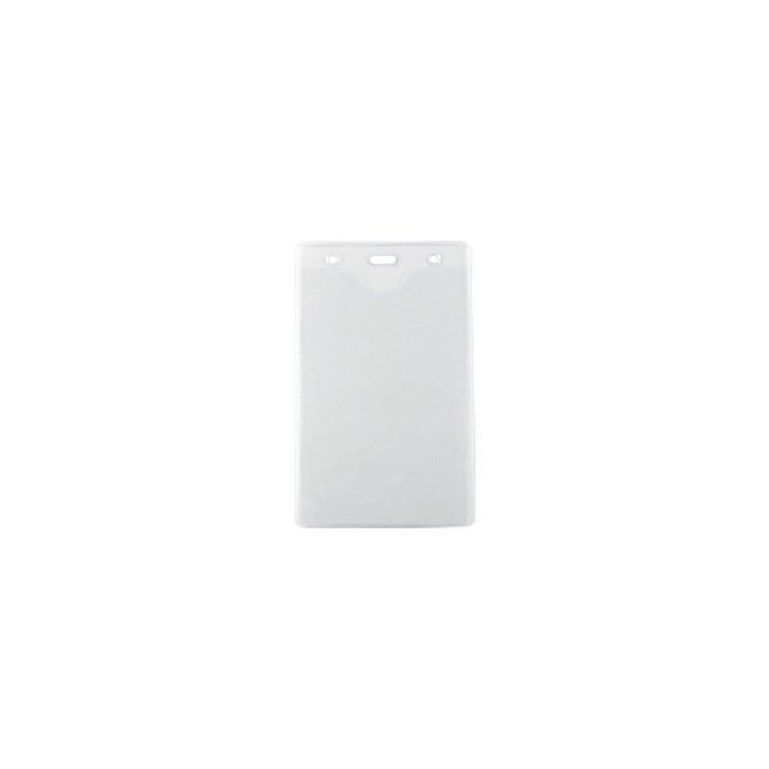 Clear Event Badge Holder w/ Slot and Chain Holes