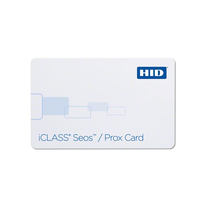 HID 510X iClass Seos Cards with Prox - PET - PROGRAMMED 