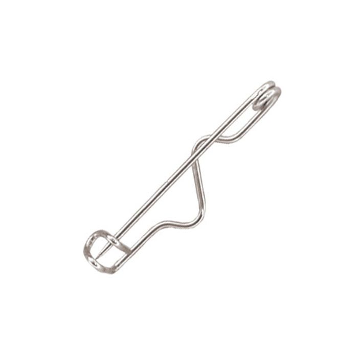 1 1/4'' Zinc-Plated Badge Crimp Pin  
