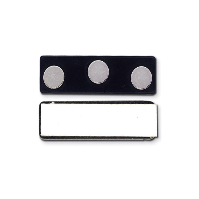 Magnetic Badge Attachment - 3 Round Magnets 