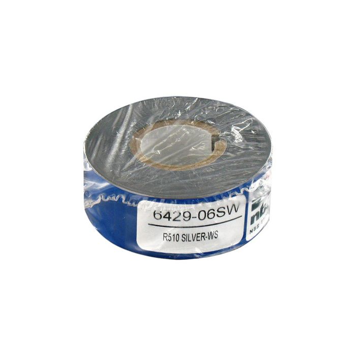 NBS ImageMaster 6429-06SW Silver Monochrome Ribbon - 3,200 prints