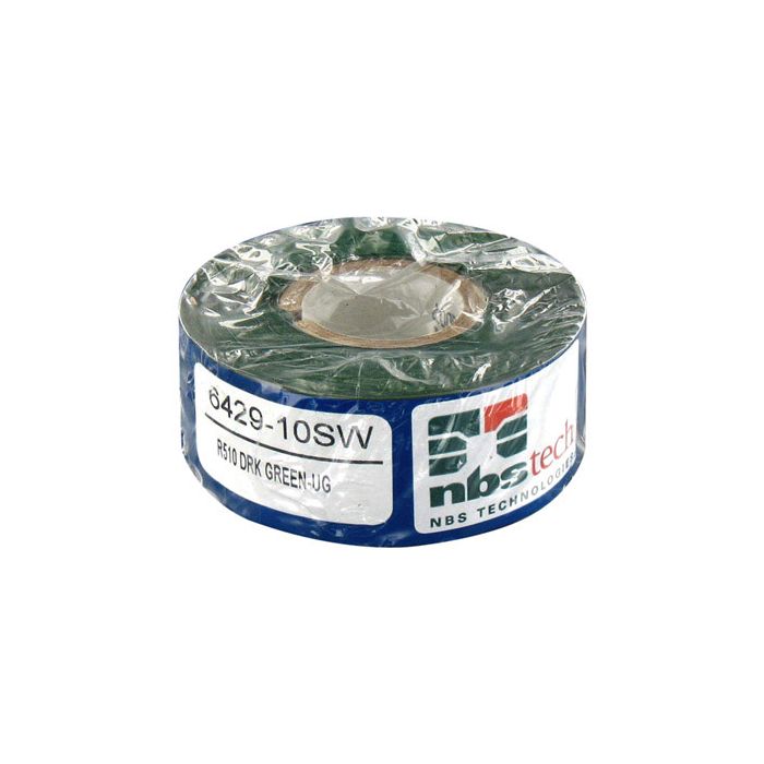 NBS ImageMaster 6429-10SW Dark Green Monochrome Ribbon - 3,200 prints