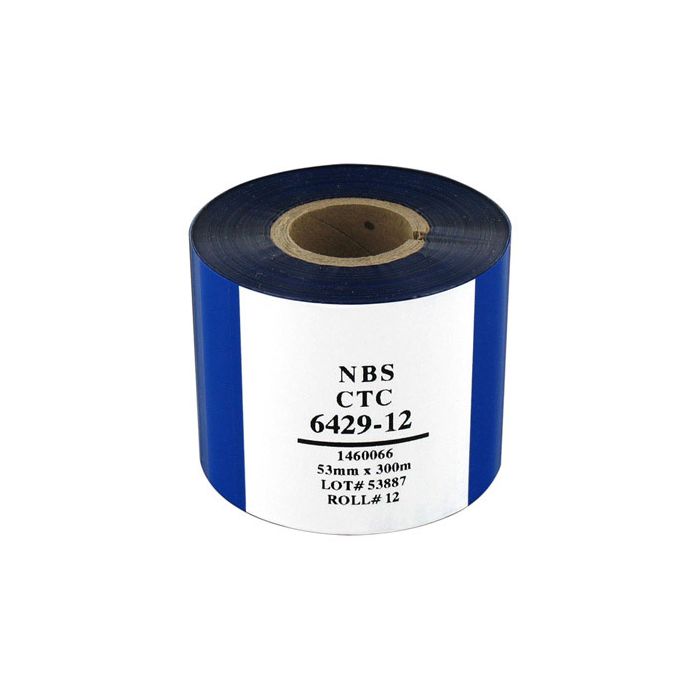 NBS ImageMaster 6429-12 Midnight Blue Monochrome Ribbon - 3,200 prints