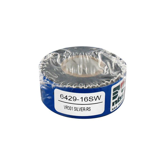 NBS ImageMaster 6429-16SW Metallic Silver Monochrome Ribbon - 3,200 prints