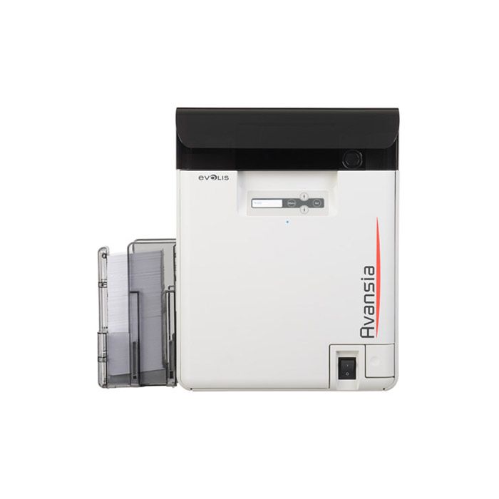 Evolis Avansia ID Card Printer with Magnetic Stripe and Smart Card Encoding - Dual-Sided - Retransfe