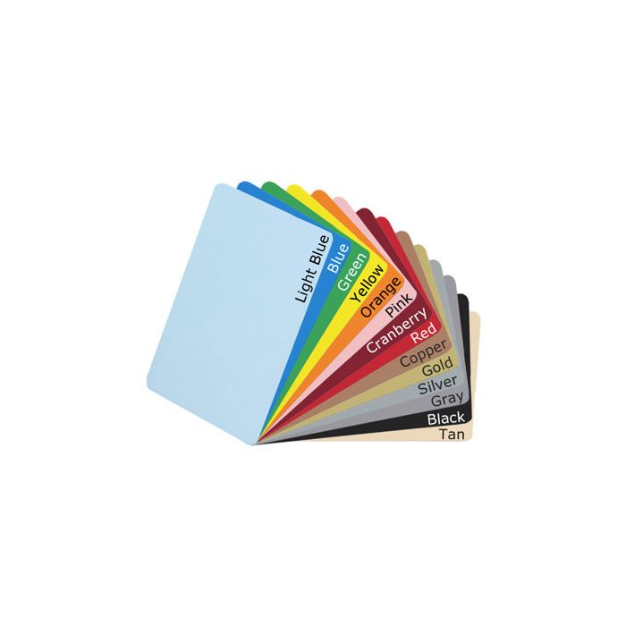CR80.20 Color High Coercivity Mag Stripe PVC Cards 