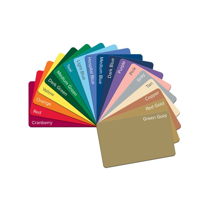 CR80.55 Color PVC Cards 