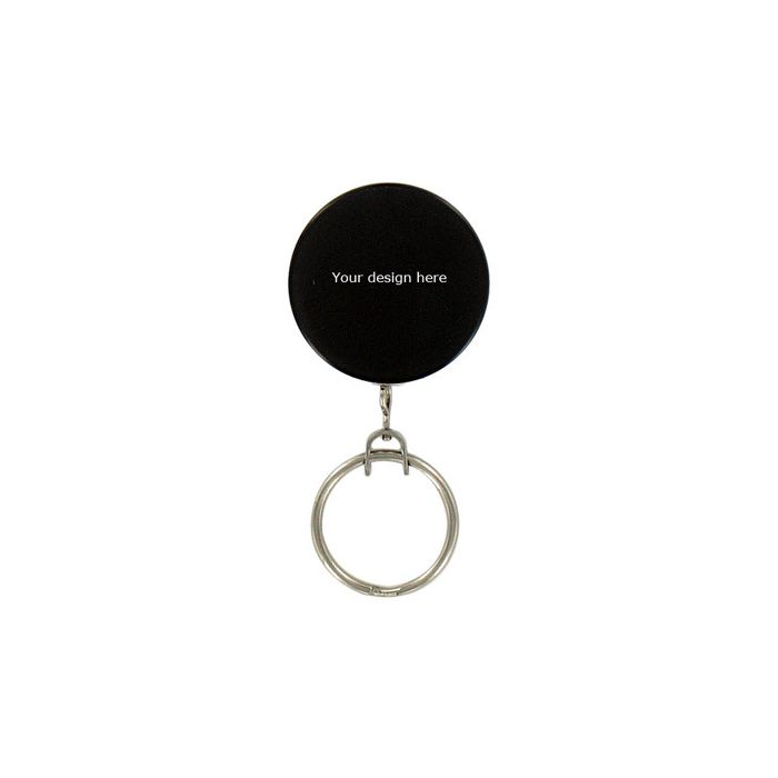 Custom Heavy Duty Badge Reels -Metal Chain Cord - Split Ring 