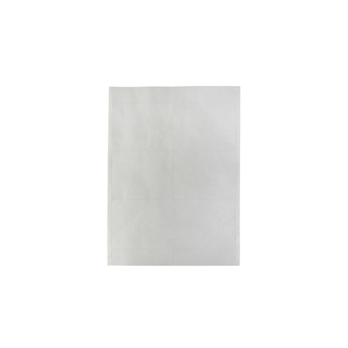 3.5'' x 2.25'' Laser Printer Name Tag Inserts - 50 Sheets of 8 Tags