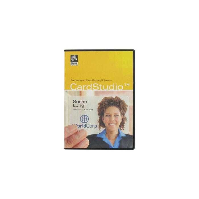 Zebra CardStudio Standard ID Card Software - P1031774-001 - Discontinued