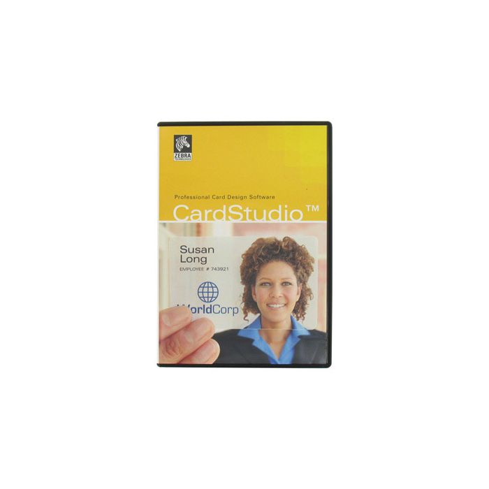 Zebra CardStudio Professional ID Card Software - P1031775-001 - DISCONTINUED
