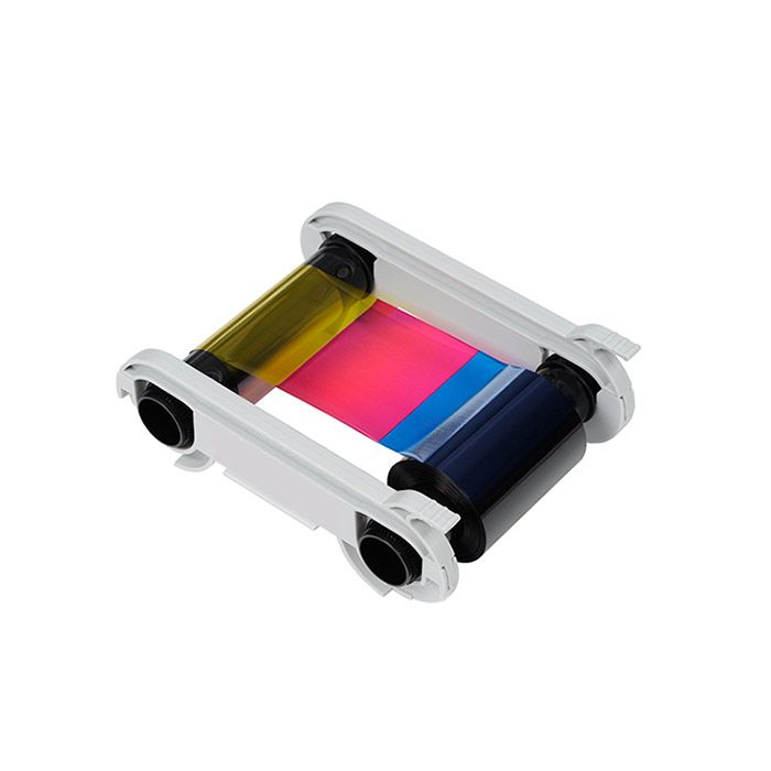 Evolis R7H006NAA 1/2 Color Ribbon YMCKOKO - 250 prints