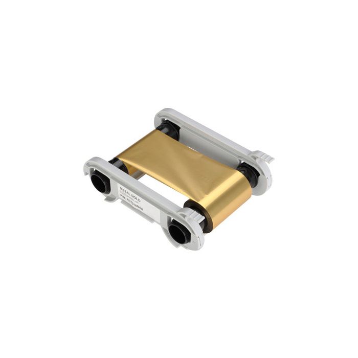 Evolis RCT016NAA Gold Monochrome Ribbon - K - 1,000 prints