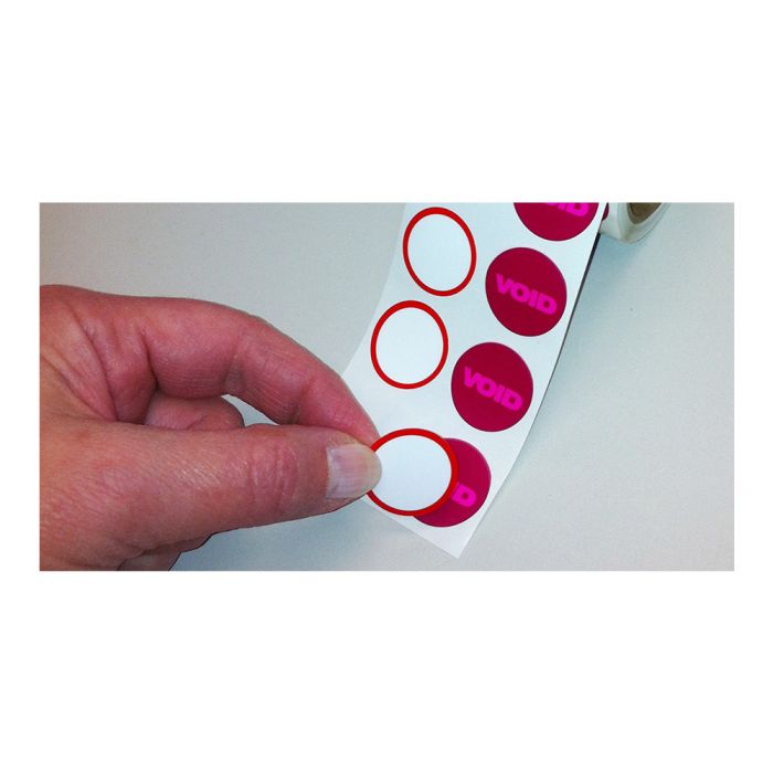 Expiring ''VOID'' Dot Stickers - Qty. 1000