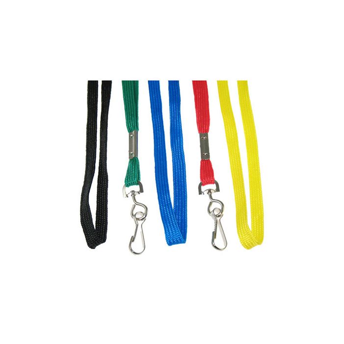 3/8'' Woven, Non-Breakaway Lanyard Variety Pack - 100 per pack