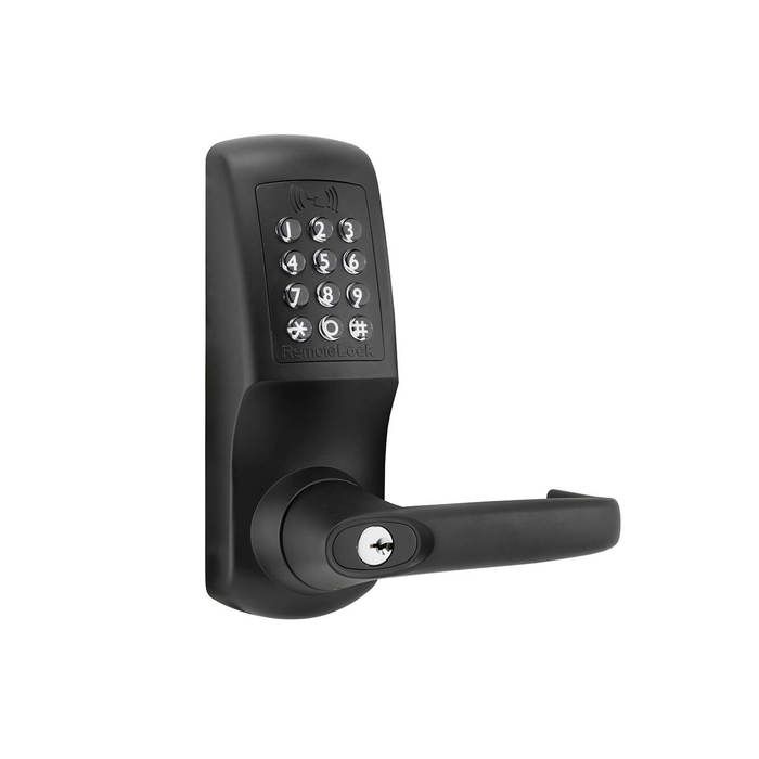 TrueSecure WK Series | Grade 2 Lever Lock | Pin, Card, BLE in App | Silver or Black Finish
