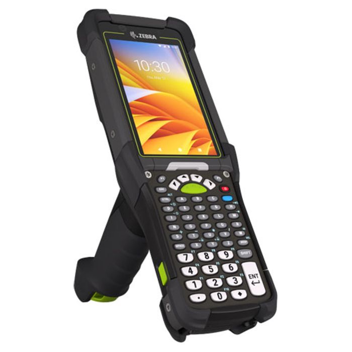 Zebra MC9400 Mobile Computer - LAN, WIFI 6E, Gun, Bluetooth, NFC, 4.3 Display, Vibrator, Android GMS, SE4770 Imager, 6GB RAM / 128GB UFS, 53 Key Standard, 7000mAh Standard Battery, North America Only (US, CA, PR)