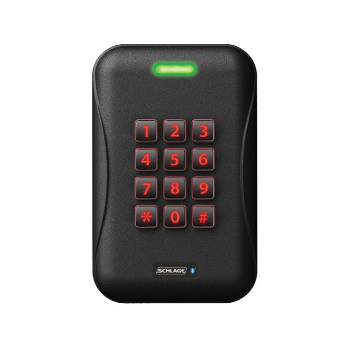 Schlage Multi-Tech Single Gang Reader with Keypad - OSDP