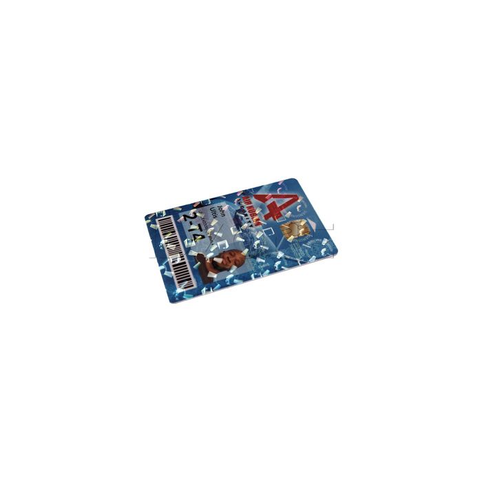 Evolis R4002 Holographic Overlay Varnish Ribbon - 350 imprints - for Select Pebble, Dualys, and Quantum Printers
