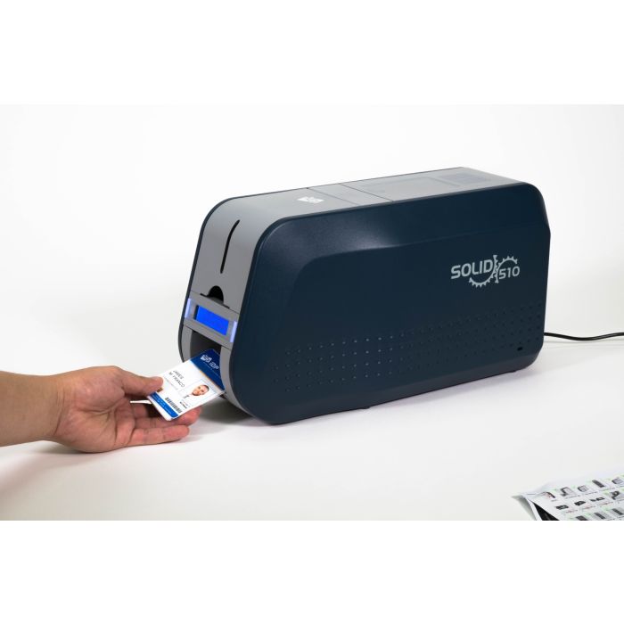 IDP Solid-510SE ID Card Printer - Single-Sided