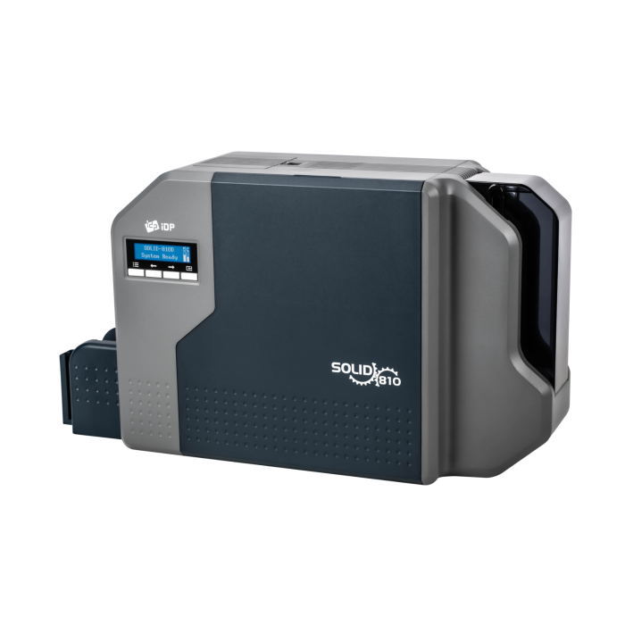 IDP Solid-810SE Dual-Sided USB & Ethernet ID Card Printer