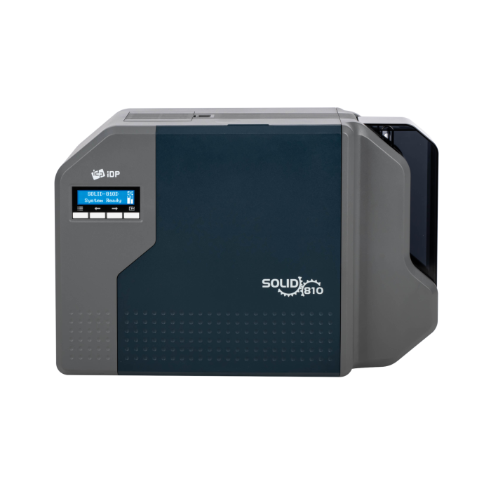 IDP Solid-810SE Dual-Sided USB & Ethernet ID Card Printer