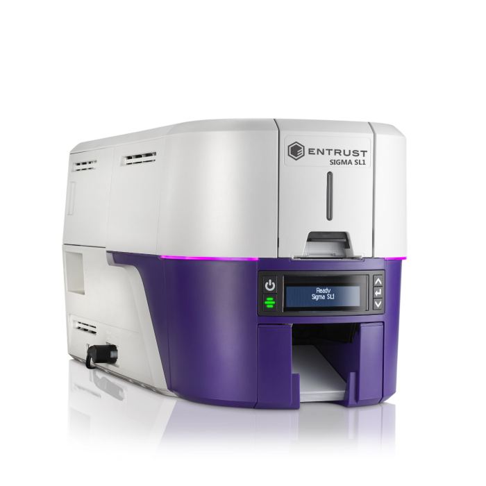 Entrust Datacard Sigma SL1 ID Card Printer - Single-Sided