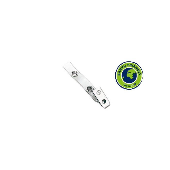 2.75'' Clear Earth-Friendly Badge Clip 