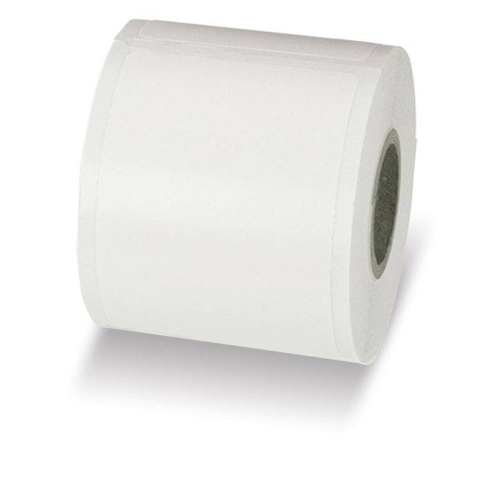 White Thermal Printable Visitor Badge for Brother Printers, 4" 