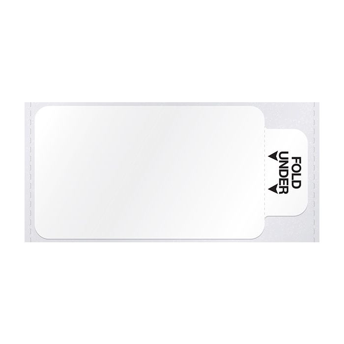Thermal Printable TAB-Expiring Badge, 4" 