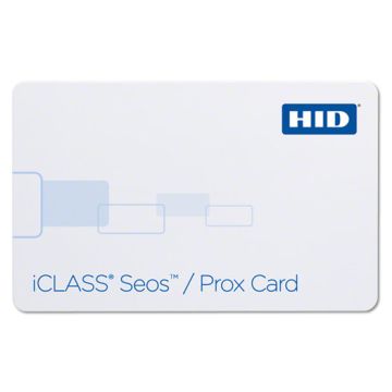 HID 510X iClass Seos Cards with Prox - PET - PROGRAMMED 