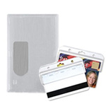 2-Card Rigid Smart Card Holder & Rigid Easy Access Horizontal Badge Holder FIPS Approved 2-Card Rigid Smart Card Holder