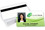 Single-sided Printed ID Badge Card