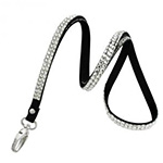 3/8'' Clear Rhinestone Non-Breakaway Lanyard w/ Lobster Claw Attachment Shop 3/8'' Clear Rhinestone Non-Breakaway Lanyard w/ Lobster Claw Attachment
